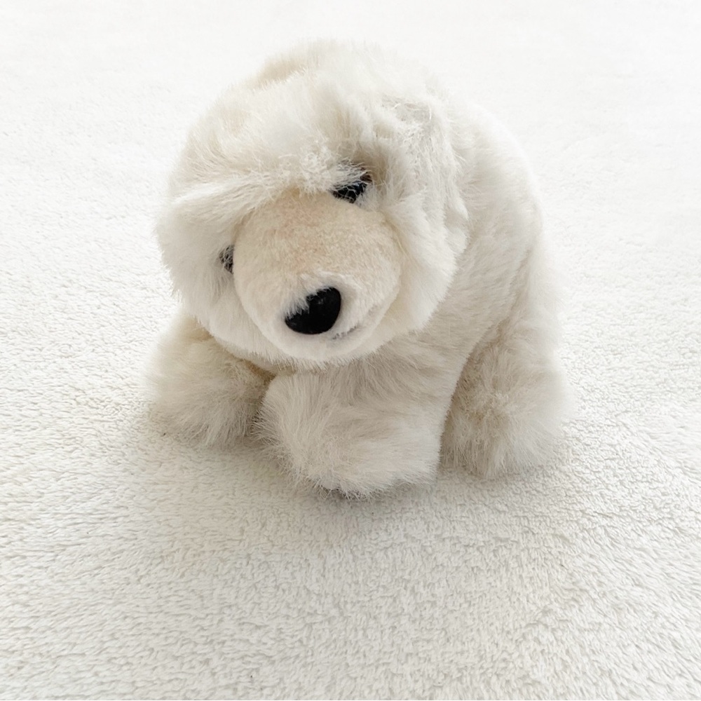Vintage Smithsonian Polar Bear Plush 6” Wild Heritage Collection 1996 Toy